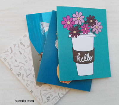 Assorted notecards with illustrations by Michelle Mach