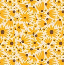 Black Eyed Susan Floral Print