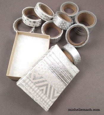 Washi Tape Gift Box